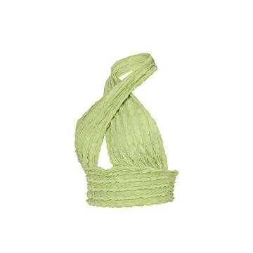 Criss Cross Halter Neck Crop Top for Trendy Y2K Style