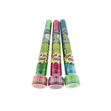 Sour-Test Tube Liquid Candy - 3 Flavors, 12 Count