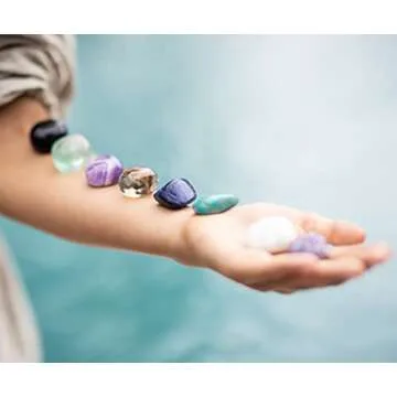 Calming Sleep Crystals & Healing Stones Gift Set in Box