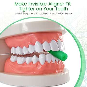 Mint-Scented Aligner Chewies for Faster Invisalign Treatment