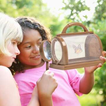 ROBOTIME Kids Explorer Kit,Bug Catcher Kit for Kids, Outdoor Exploration Set Camping Gear for Kids Outdoor Camping Adventure Toys Gift for Boys Girls 3-12 Yrs