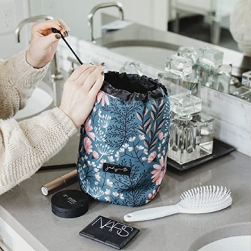 Jadyn Durable Cinch Top Makeup Organizer - Stylish & Functional