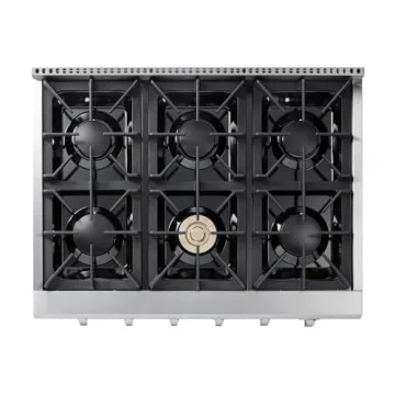 Thor Kitchen Pro-Style 36 Inch Gas Rangetop with 6 Burners