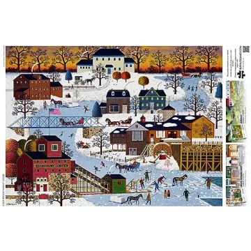 Buffalo Games Charles Wysocki Cider Brook 1000 Piece Puzzle