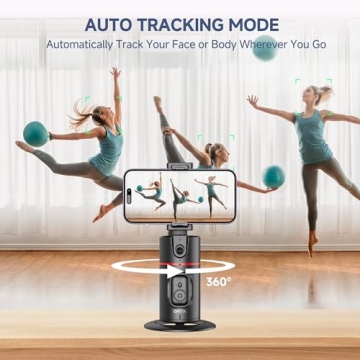 Auto Face Tracking Tripod for Effortless Content Creation