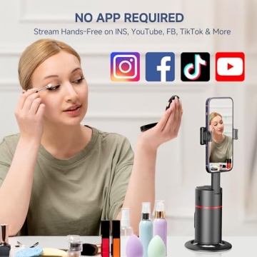 Auto Face Tracking Tripod for Effortless Content Creation
