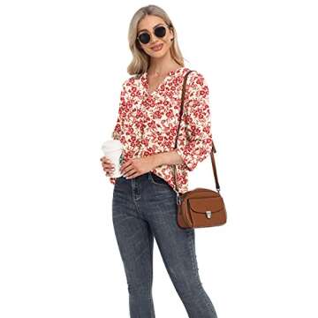 Chic VIISHOW Women’s Summer Chiffon Blouse for Work