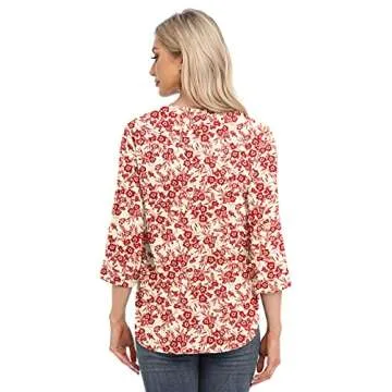 Chic VIISHOW Women’s Summer Chiffon Blouse for Work