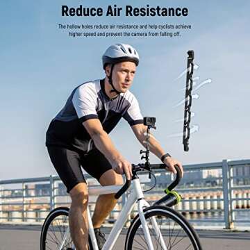 Neewer Aluminum Alloy Extension Arm (11.8”/6.5”/3.3”) Set for Action Camera, with 3 Thumbscrews and a 1/4” Screw Adapter, Compatible with GoPro Hero11 10 9 8 7 Insta360 DJI Osmo Action 3, GP-11