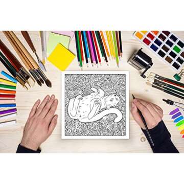 Cat Butt: An Off-Color Adult Coloring Book for Cat Lovers
