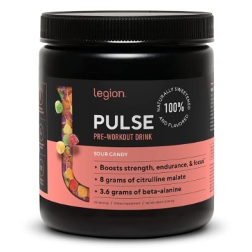 LEGION Pulse Pre-Workout Drink - All Natural Formula for Clean Energy