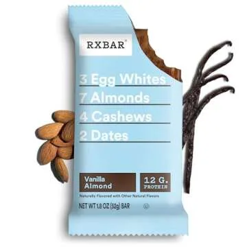 RXBAR Vanilla Almond Protein Bars – Healthy Snack Bars