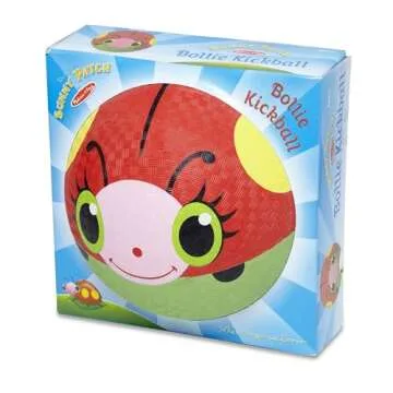 Melissa & Doug Ladybug Kickball for Outdoor Fun 2-8 Years