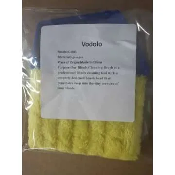 Vodolo Handheld Blind Cleaner Duster Tool for Window Blinds Shutters,Ceiling Fan,Car Vents and Air Conditioner Household Cleaning Dust Brush Home Gadgets,Plantation Shutters for Windows Inside
