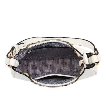 Chic FashionPuzzle Crescent Shoulder Bag for Modern Women