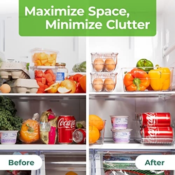 Greenco Refrigerator Can Organizer - Space Saver Solution