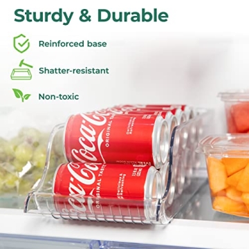 Greenco Refrigerator Can Organizer - Space Saver Solution