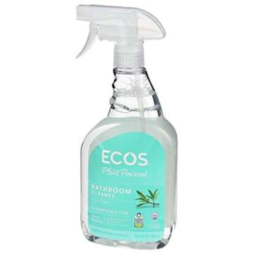 Eco-Friendly Shower Cleaner with Tea Tree Oil 22 oz