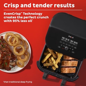 Instant Pot 9QT VersaZone Air Fryer with 8 Functions