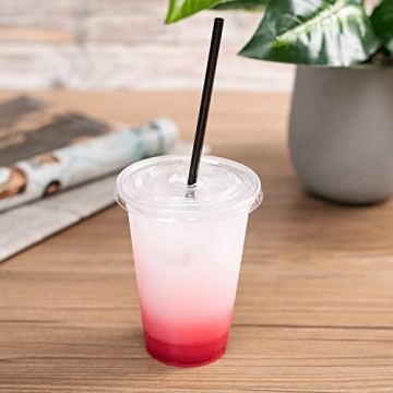 Karat 95mm PET Flat Lids for Cups - 2000 Count