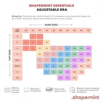 Shapermint Wireless Bra for Women - Comfort with Support