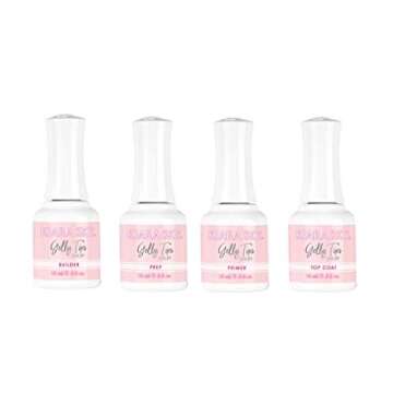 Kiara Sky Gelly Tips Starter Kit Long Coffin Nails