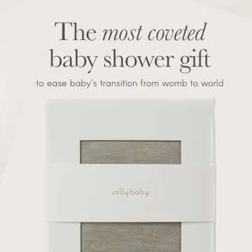 Solly Baby Wrap Carrier, for Newborn to Toddler 8-25 Lbs., Buttery-Soft & Lightweight Fabric, Reduce Crying & Increase Connection, Postpartum Essential, New Mom Gifts, Driftwood Stripe