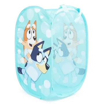 Bluey & Bingo Pop Up Hamper - Fun Laundry Basket for Kids