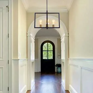 Stylish Lingkai Modern Chandelier for Dining Room Lighting