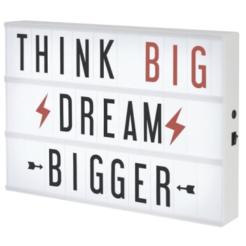 My Cinema Lightbox XL - 12x17in LED Marquee Sign