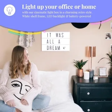 My Cinema Lightbox XL - 12x17in LED Marquee Sign