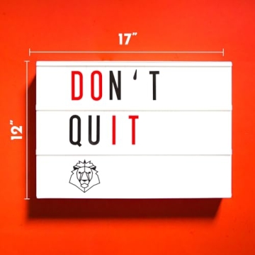 My Cinema Lightbox XL - 12x17in LED Marquee Sign