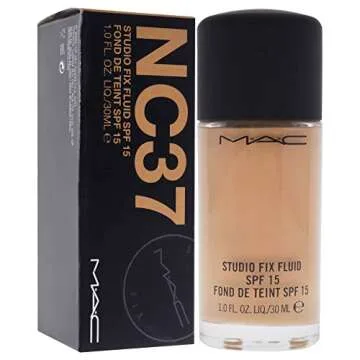 MAC Studio Fix Fluid Foundation NC37 for Flawless Skin