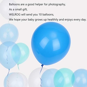 WELROG Boys First Birthday Cake Smash Outfit Set