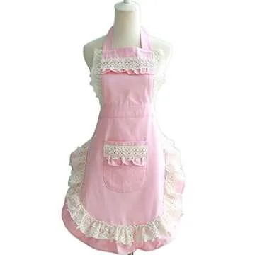 Stylish Adjustable Apron for Women and Girls Cooking