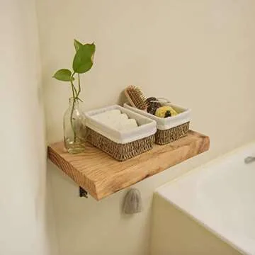 Stylish Hand-Woven Storage Baskets in Set of 3