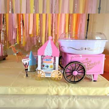 Lupy Lups Cotton Candy Minibites – 28 Count (0.53 oz Each) – Sweet Strawberry & Sour BlueRaspberry Flavors – Individually Packaged for Retail & Party Favors – For Stockings, Treats, Buffets & Piñatas