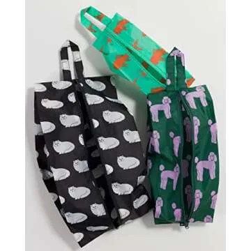 BAGGU Baby Set of 3 Stylish and Eco-Friendly Bags