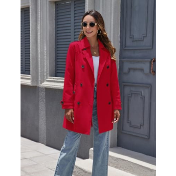 Wantdo Women's Waterproof Trench Coat for All Seasons