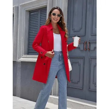 Wantdo Women's Waterproof Trench Coat for All Seasons