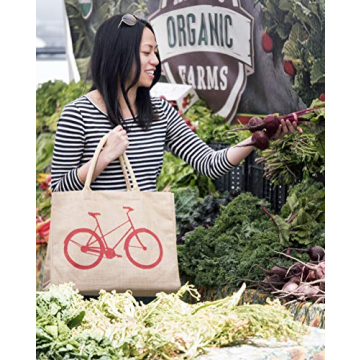 KAF Home Belle Jardiniere Jute Tote for Every Occasion