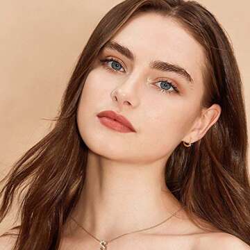 Dainty Black CZ Huggie Hoop Earrings, S925 Sterling Silver Post 14K Gold Plated Small Huggie Hoop Earrings Black Cubic Zirconia Huggie Hoop Earrings for Women Huggie Earrings