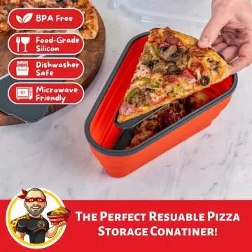 Pizza Storage Container - Perfect Pack for Leftovers