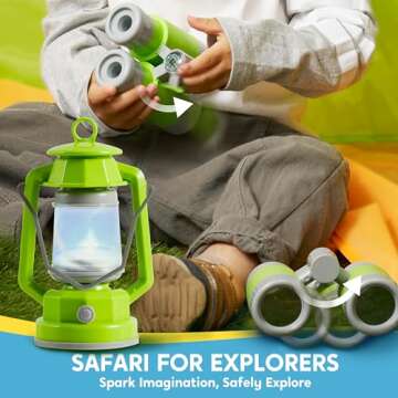 Play-Act Kids Camping Set for Toddler Adventures