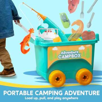 Play-Act Kids Camping Set for Toddler Adventures