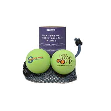 Yoga Tune Up Massage Therapy Balls Pair 2BALLS in Mesh Tote Original Size Jill Miller: Relieve Pain,...