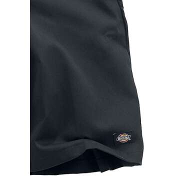 Dickies mens 13 Inch Loose Fit Multi-pocket Short Work Utility Pants, Black, 36 Regular US