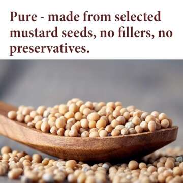 The Spice Way Ground Yellow Mustard Seed | 8 oz Pure Mustard Flavor