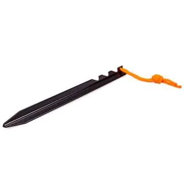 12-Pack Lightweight Aluminum Tent Stakes for Outdoor Use