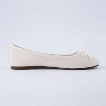 CUSHIONAIRE Women's Como Bow Flat - Comfort Meets Style